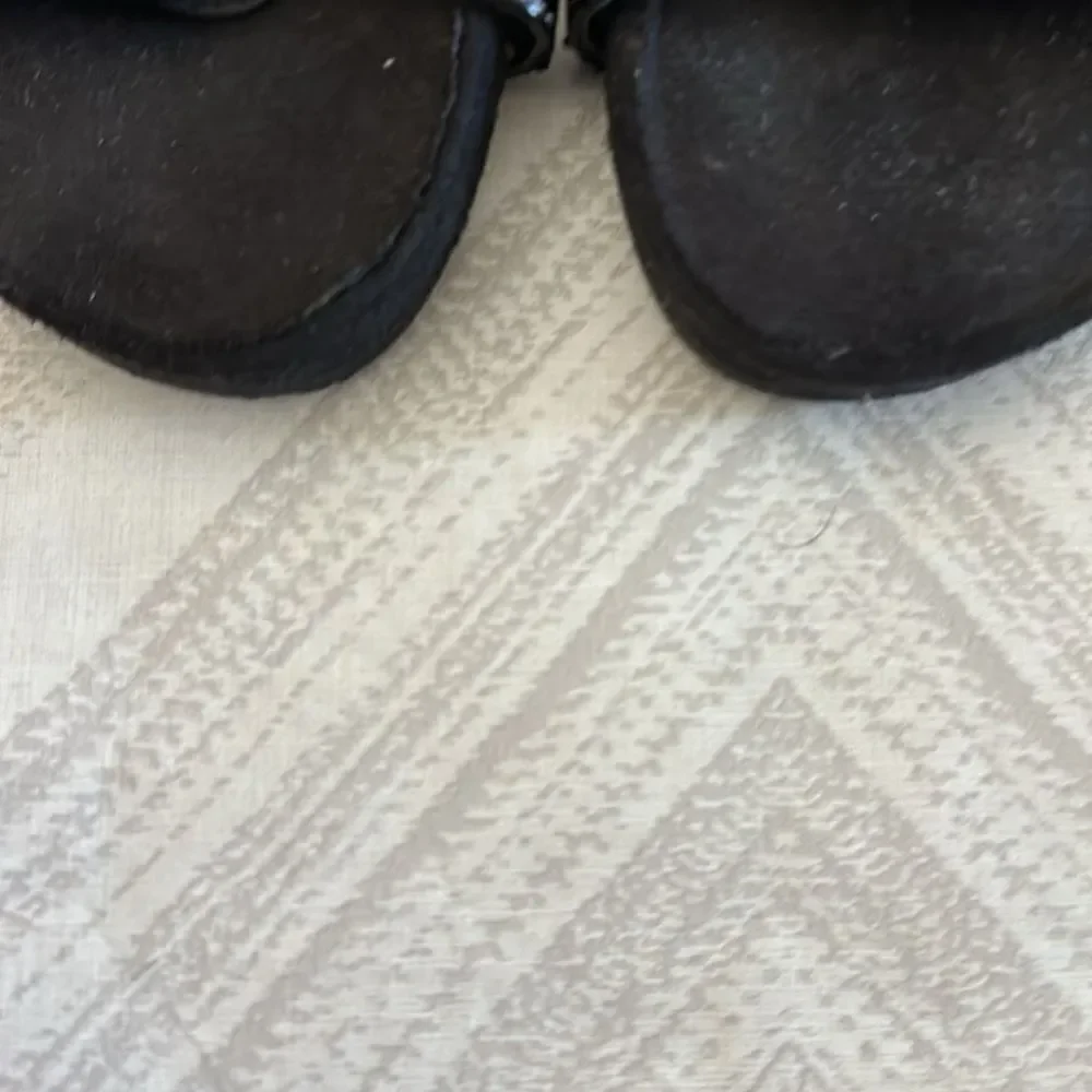 A2 Women’s Black Strappy Wedge Sandals - Size 10